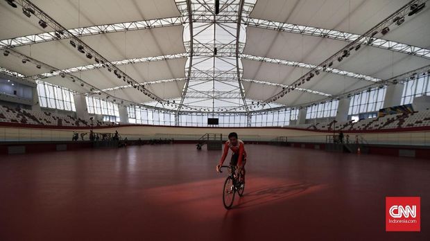 Velodrom di Rawamangun bisa menggelar kejuaraan dunia dan Olimpiade.