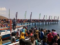 Meriahnya Festival Sangiang Api di NTB