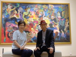 Ciputra Hidupkan Lagi Lukisan Hendra Gunawan Lewat Patung