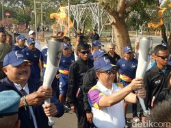 Kirab Obor Asian Games Sabtu Ini, Jangan Masuk Bandung Lewat Pasteur