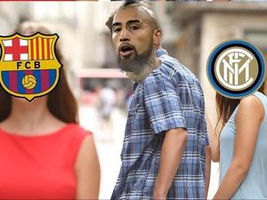Meme-meme Barcelona Bajak Vidal dari Inter
