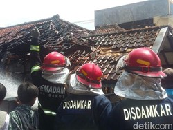 Seorang Nenek Tewas Terjebak Kebakaran Rumah di Garut