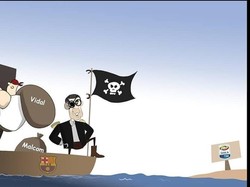Di bursa transfer musim panas ini, Barca bak bajak laut yang bisa mencuri pemain-pemain lawan, tidak seperti Real Madrid yang justru kehilangan Cristiano Ronaldo. (Foto: Instagram)