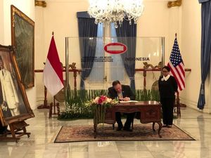 Setelah dari Singapura, Menlu RI-AS Bertemu di Jakarta