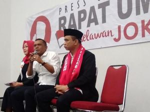 Jokowi Minta Relawan Solid Siapapun Cawapresnya