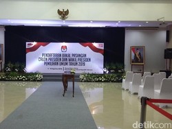 Pendaftaran Capres Dibuka, KPU Bersolek dan Perketat Keamanan