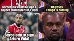Meme-meme Barcelona Bajak Vidal dari Inter