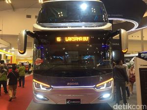 Keren! Bus Tingkat Mewah Ini Ada Toilet ala Pesawat