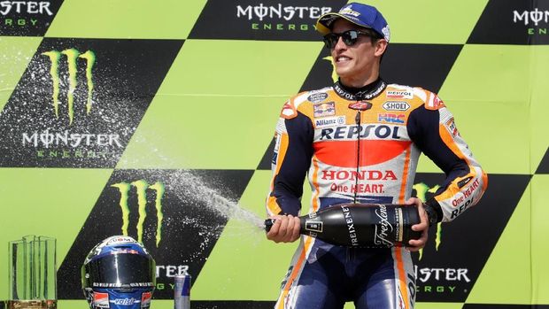 Marc Marquez gagal menjadi juara dalam dua seri terakhir namun masih tetap berada di puncak klasemen MotoGP 2018.