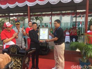 Senam Poco-poco Napi Serentak di 514 Lapas Pecahkan Rekor MURI