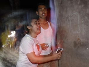 Foto: Kepanikan di Mataram NTB Saat Gempa 7 SR