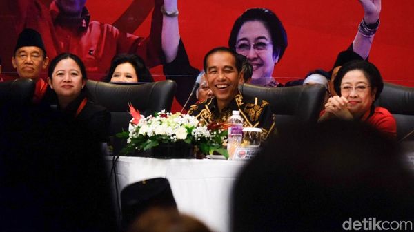 Senyum Jokowi saat Kapitra Diperkenalkan Jadi Bacaleg PDIP