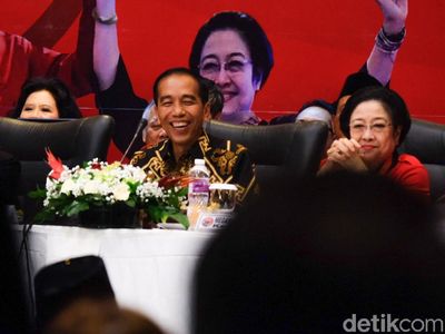 Senyum Jokowi saat Kapitra Diperkenalkan Jadi Bacaleg PDIP