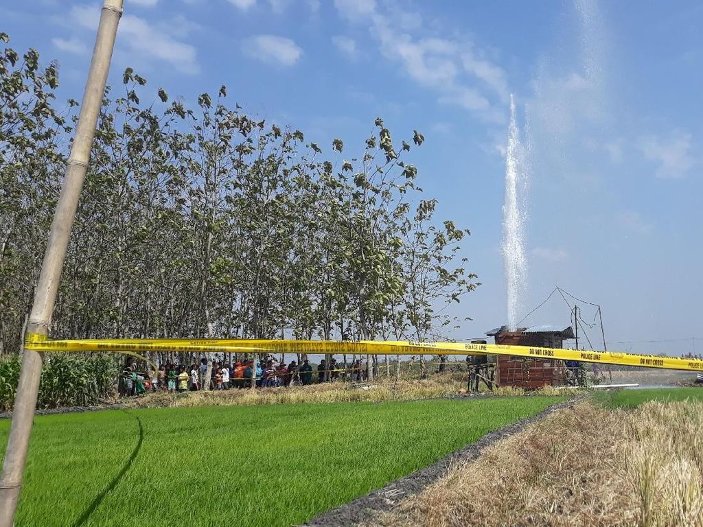 Penampakan Semburan Lumpur 30 Meter di Ngawi yang Bikin Geger Penampakan Semburan Lumpur 30 Meter di Ngawi yang Bikin Geger