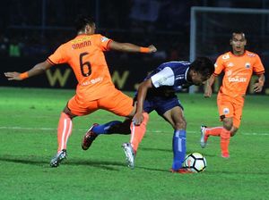 Hasil Liga 1 2018: Arema vs Persija Berakhir 1-1