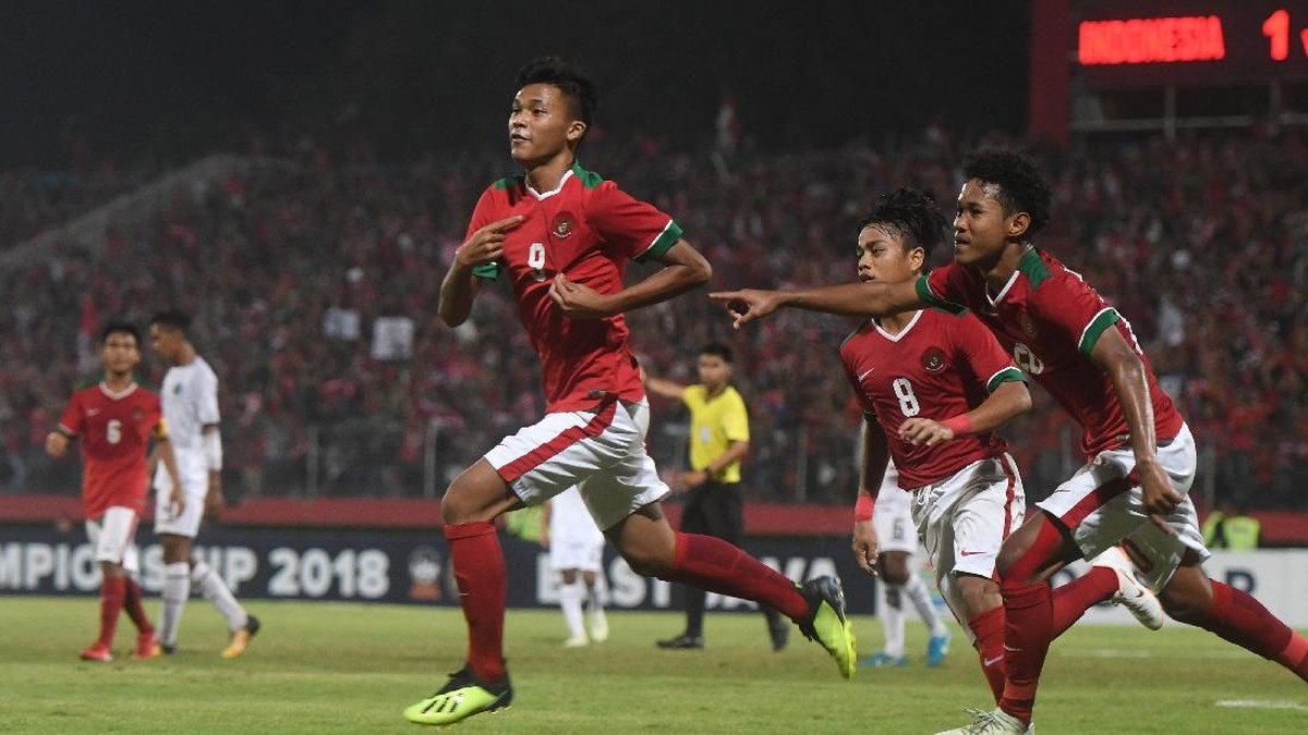 Pemain timnas Indonesia u-16. (Foto: Zabur Karuru/ANTARA FOTO)