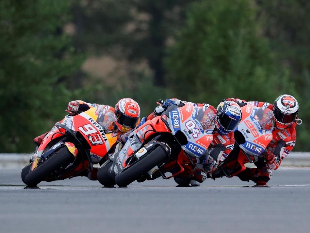 Dovizioso Menangi MotoGP Republik Ceko, Ducati Finis 1-2 Dovizioso Menangi MotoGP Republik Ceko, Ducati Finis 1-2