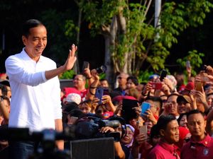 Usai Poco-poco, Jokowi Hadiri Harmoni Indonesia untuk Asian Games
