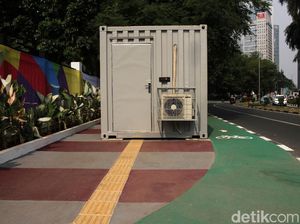 Duh... Ada Halang Rintang di Jalur Khusus Penyandang Disabilitas