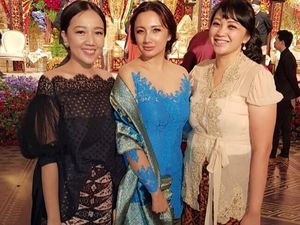 Gaya Tata, Eks Tommy Soeharto Curi Perhatian di Pernikahan Panji Trihatmodjo