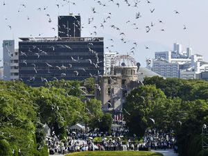 Jepang Peringati 73 Tahun Bom Atom Hiroshima