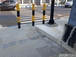 Guiding Block Tabrak TL, Organisasi Ini Salahkan Pelaksana Proyek