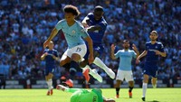 Baik City dan Chelsea tidak memainkan skuat terbaiknya. City mendominasi permainan sejak awal sampai akhir. (Foto: Toby Melville/Reuters)