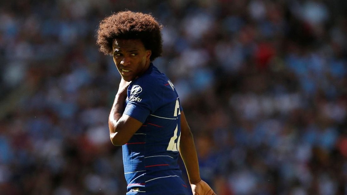 Willian menyatakan kesetiaannya untuk Chelsea (Craig Brough/REUTERS)