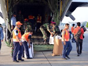Marinir Kirim Pasukan Bantu Korban Gempa Lombok