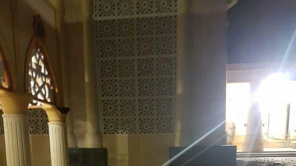 Penampakan Masjid Islamic Center NTB Pasca Diguncang Gempa