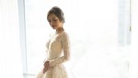 Bak Princess, Cantiknya Tasya Kamila dengan Gaun Pengantin Hian Tjen