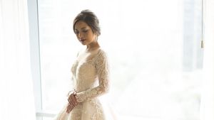 Bak Princess, Cantiknya Tasya Kamila dengan Gaun Pengantin Hian Tjen