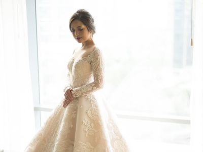 Bak Princess, Cantiknya Tasya Kamila dengan Gaun Pengantin Hian Tjen