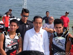 Presiden Jokowi Minta Jetski dan Layar Raih 2 Emas di Asian Games