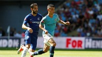 Phil Foden. Gelandang 18 tahun ini sudah tampil 10 kali musim lalu dan Manchester City bisa memberinya menit lebih banyak lagi musim ini. Foden pun ambil bagian, dan bikin assist, saat City menjuarai Community Shield dengan kemenangan 2-0 atas Chelsea. (Foto: Craig Brough/REUTERS)
