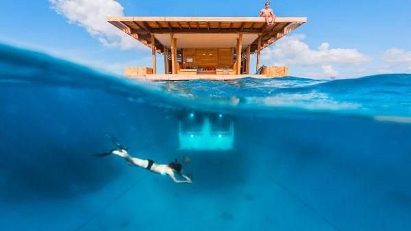 Punya Uang Rp 3,6 M? Bisa Nginap di Hotel Bawah Laut Ini