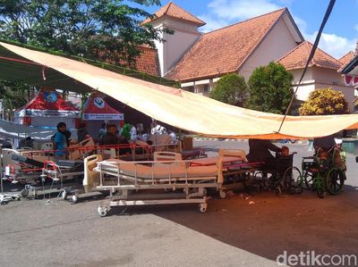 Potret Rumah Sakit Pasca Gempa 7.0 SR yang Menghantam Lombok