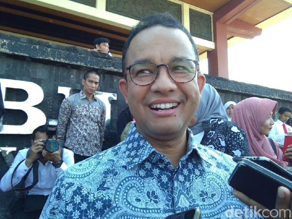 Anies Akui Tahu Isu Sandiaga Jadi Cawapres Prabowo Anies Akui Tahu Isu Sandiaga Jadi Cawapres Prabowo
