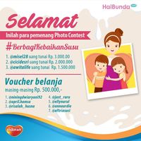Pemenang lomba vidoran berbagi kebaikan susu/