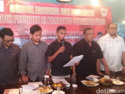 Kelompok Generasi Milenial Nusantara Deklarasi Prabowo Capres 2019