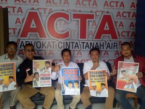 Deklarasi Prabowo-UAS, ACTA Siap Yakinkan PKS-PD