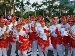 Resmi! Senam Poco-poco yang Didukung Le Minerale Raih Rekor Dunia