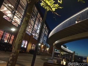 Foto: Mewahnya Jalan Layang Khusus Sepeda di Kopenhagen