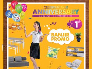 Belanja Furnitur Lebih Murah di Ultah Index Living Mall!