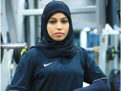 Ini Majiziya Bhanu, Atlet Angkat Beban Berhijab Pertama di India