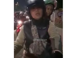Harusnya Malu! Ojol Ini Sudah Salah Malah Pukuli Pejalan Kaki