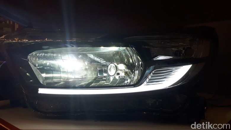 Lampu LED Autovision Foto: M luthfi Andika Lampu LED Autovision Foto: M luthfi Andika