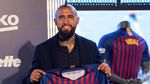 Hari Pertama Arturo Vidal di Barcelona
