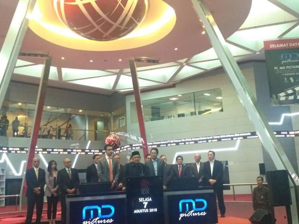 Saham MD Pictures Dibekukan, Ini Penjelasan Perusahaan Saham MD Pictures Dibekukan, Ini Penjelasan Perusahaan