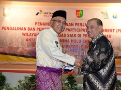 Pertamina Alihkan 10% Saham Blok Siak ke BUMD Riau